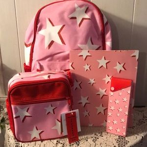 Star Backpack w Matching Supplies